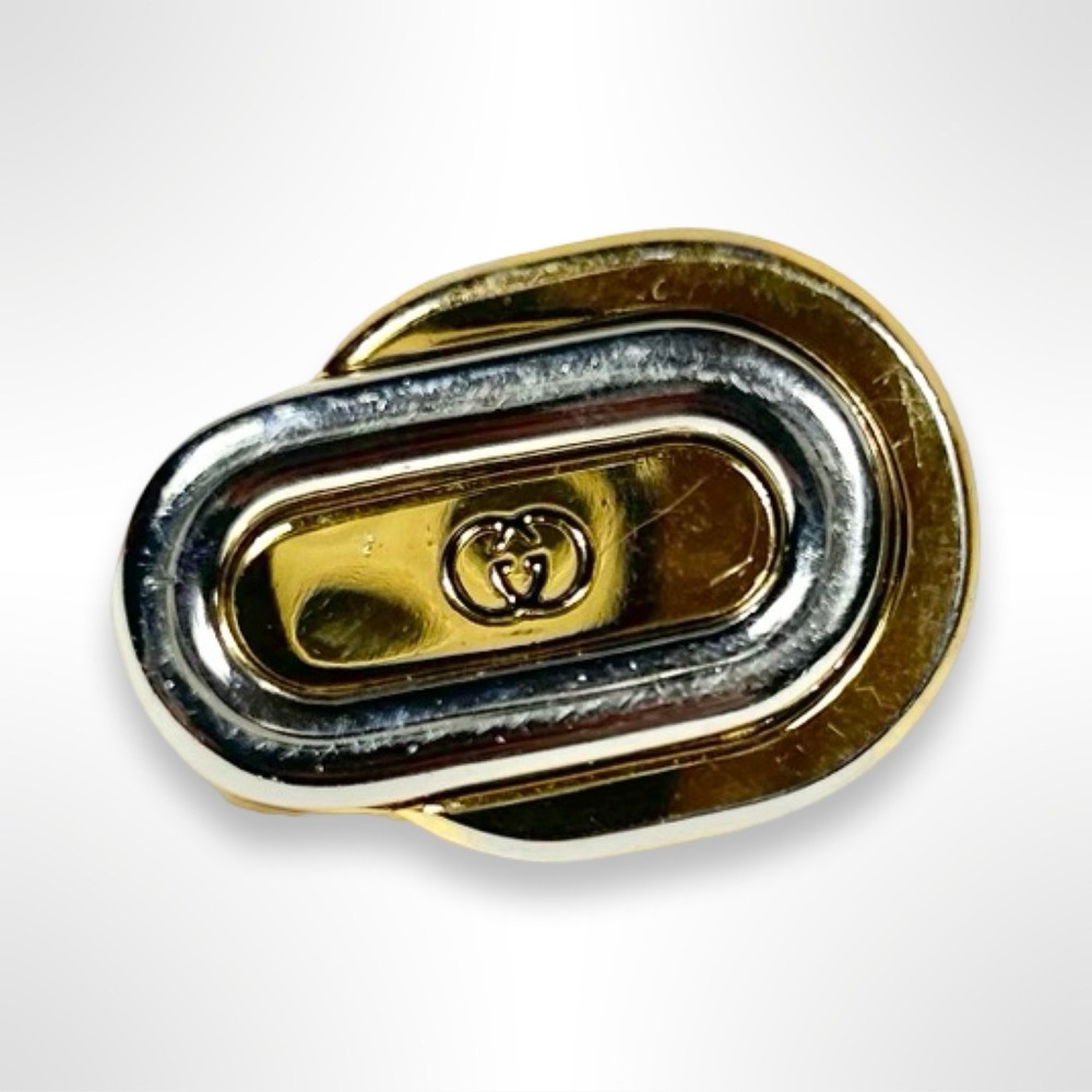 GUCCI vintage 80s belt buckle